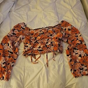 Flower Crop Top